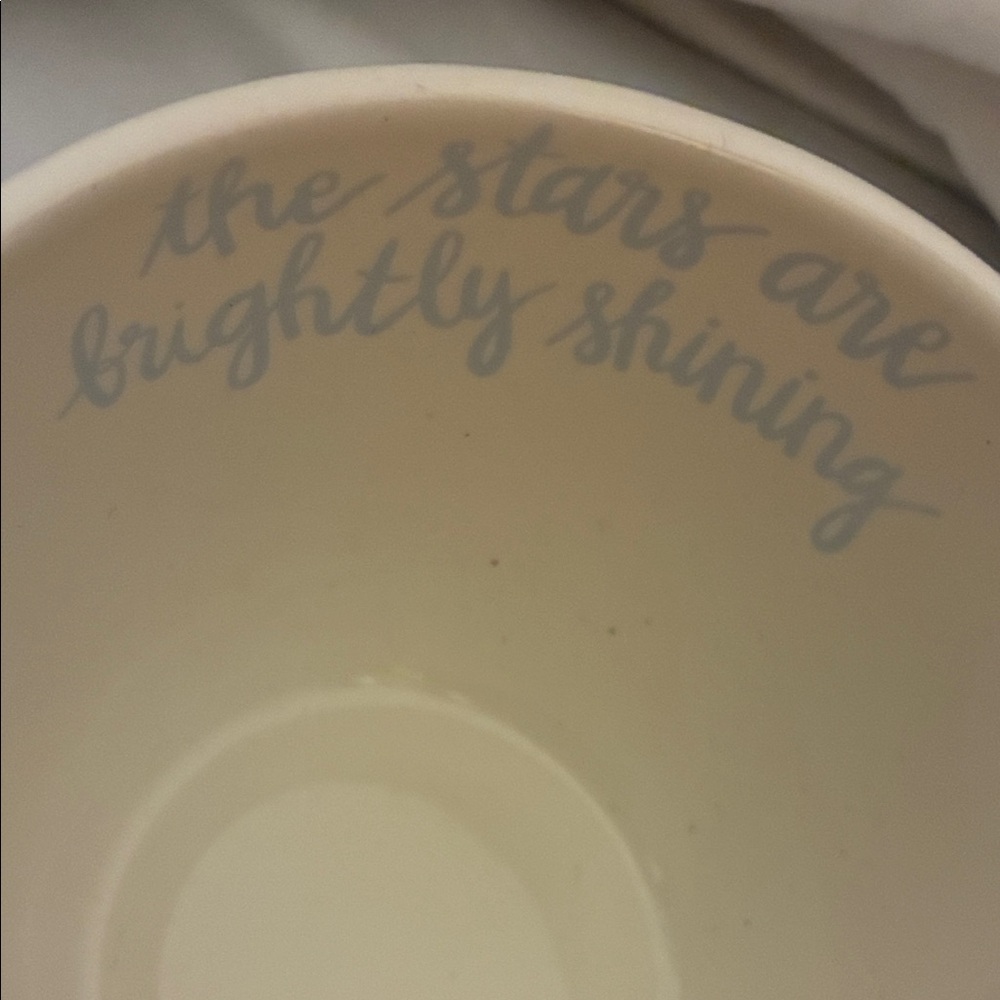 Coton Colors Cream and‎ Gold Star Mug - Picture 4 of 4